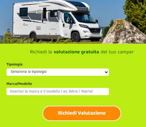 valutazione camper